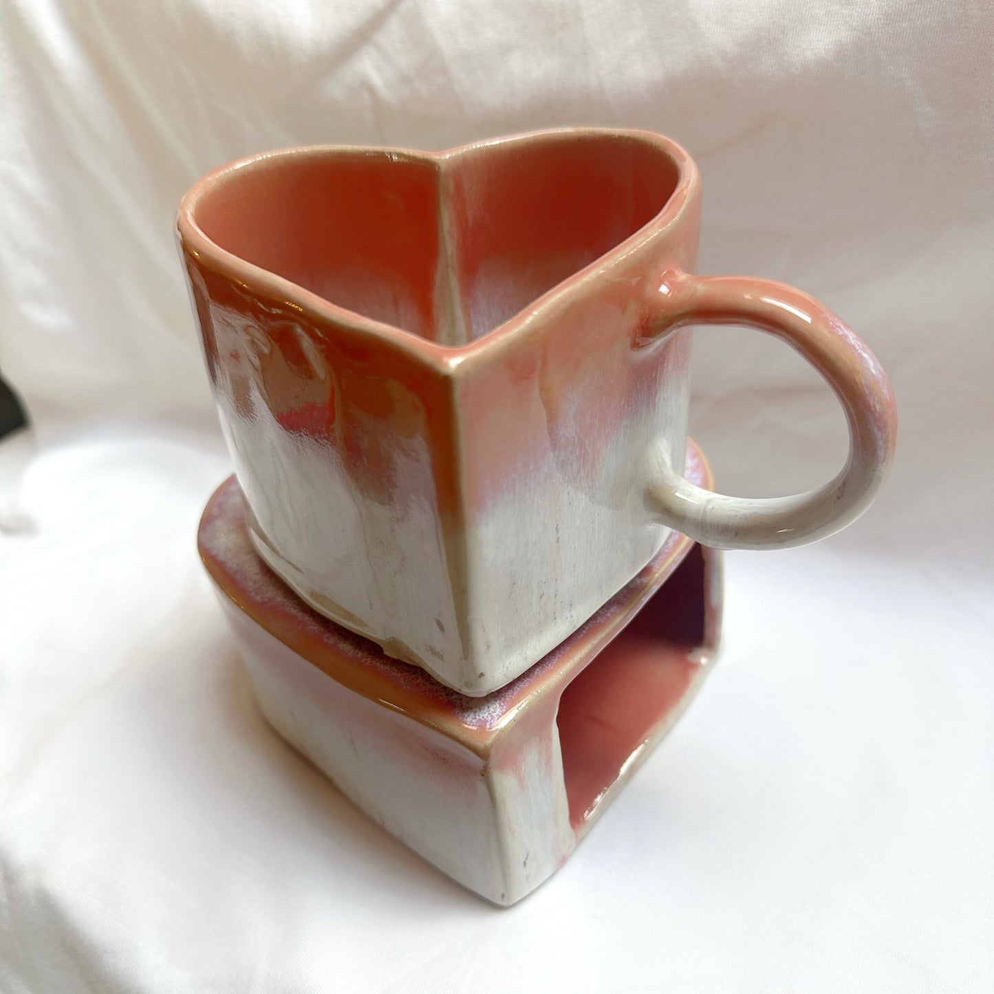 Heart Mug & Warmer Set Template