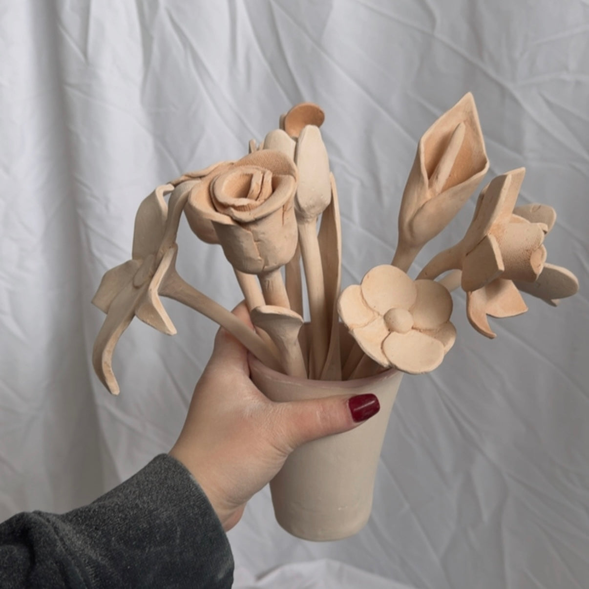 Free Template: Flower Bouquet