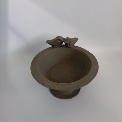 Bird Bath With Pedestal Template
