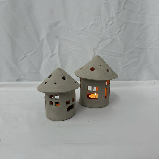 Tealight House 2 Template