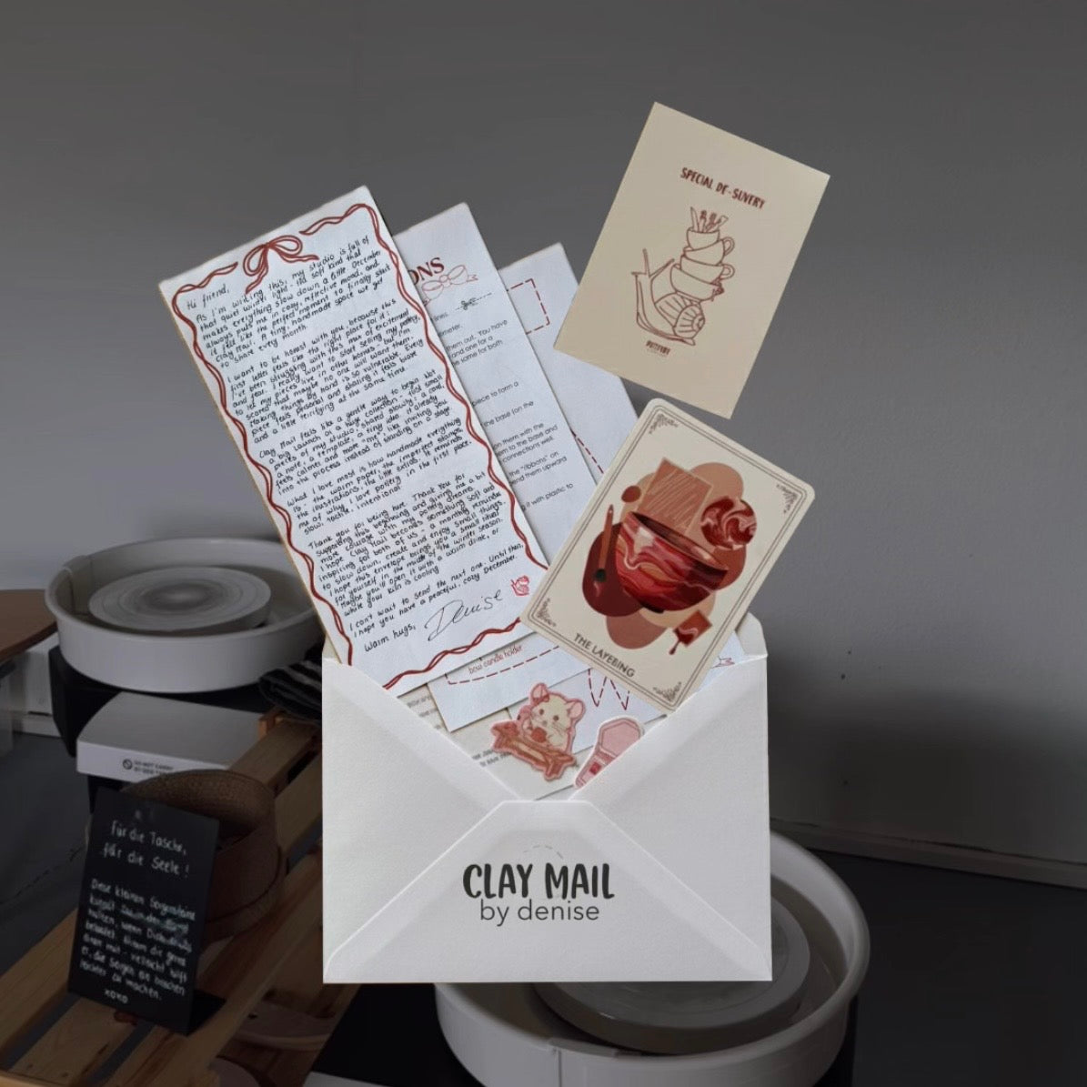 Clay Mail - a monthly letter