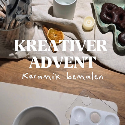 Kreativer Advent - Keramik bemalen (14.12.2025)