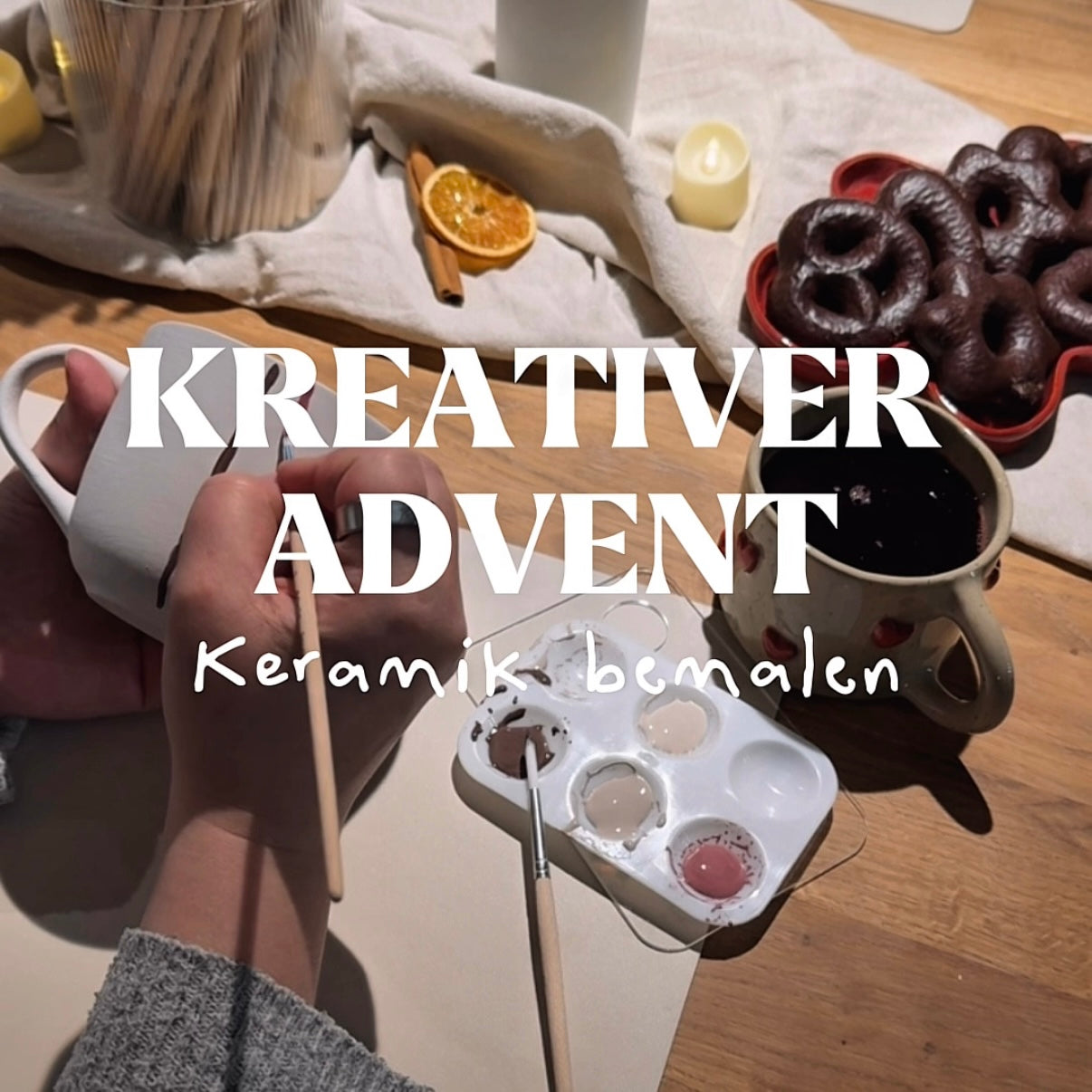 Kreativer Advent - Keramik bemalen (14.12.2025)