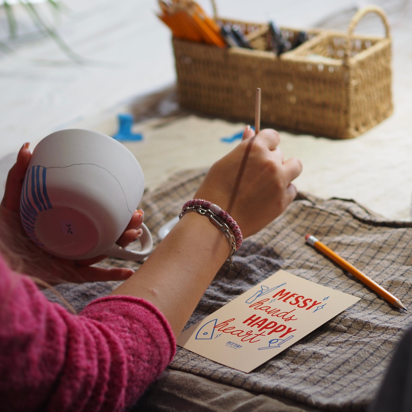 Keramik bemalen - kreativ & entspannt